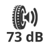 73 dB